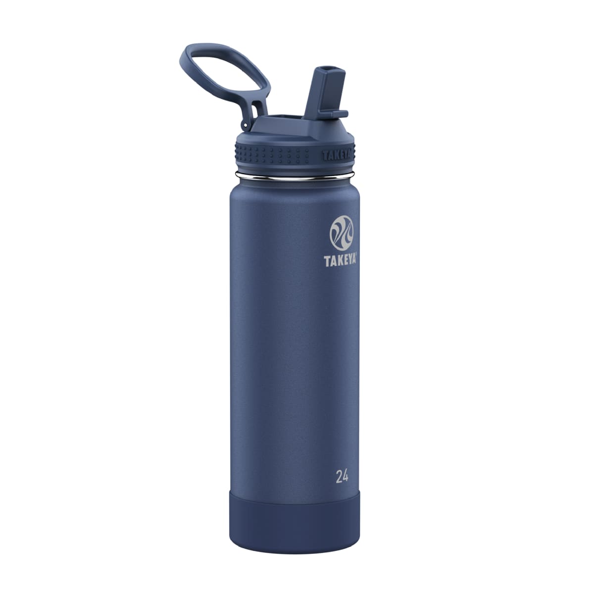 Takeya Actives 24 oz Straw Bottle Midnight1