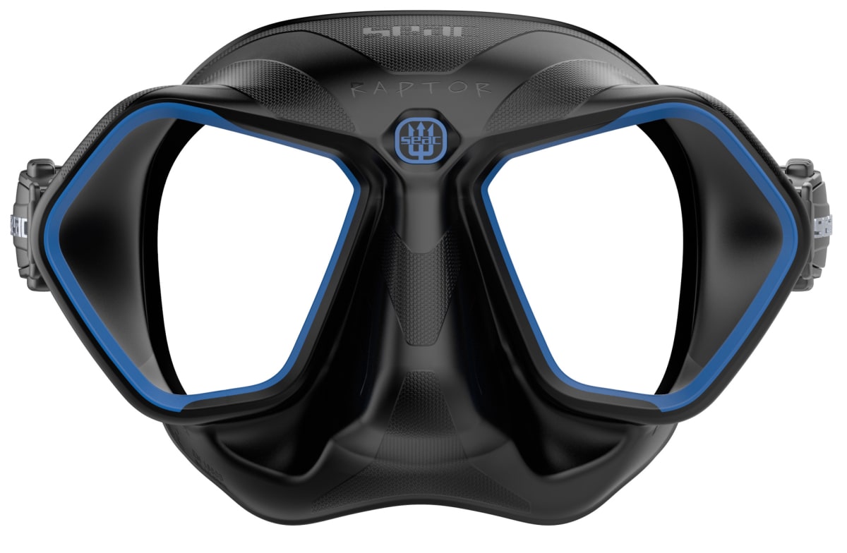 Seac Máscara Raptor / Negro - Azul1