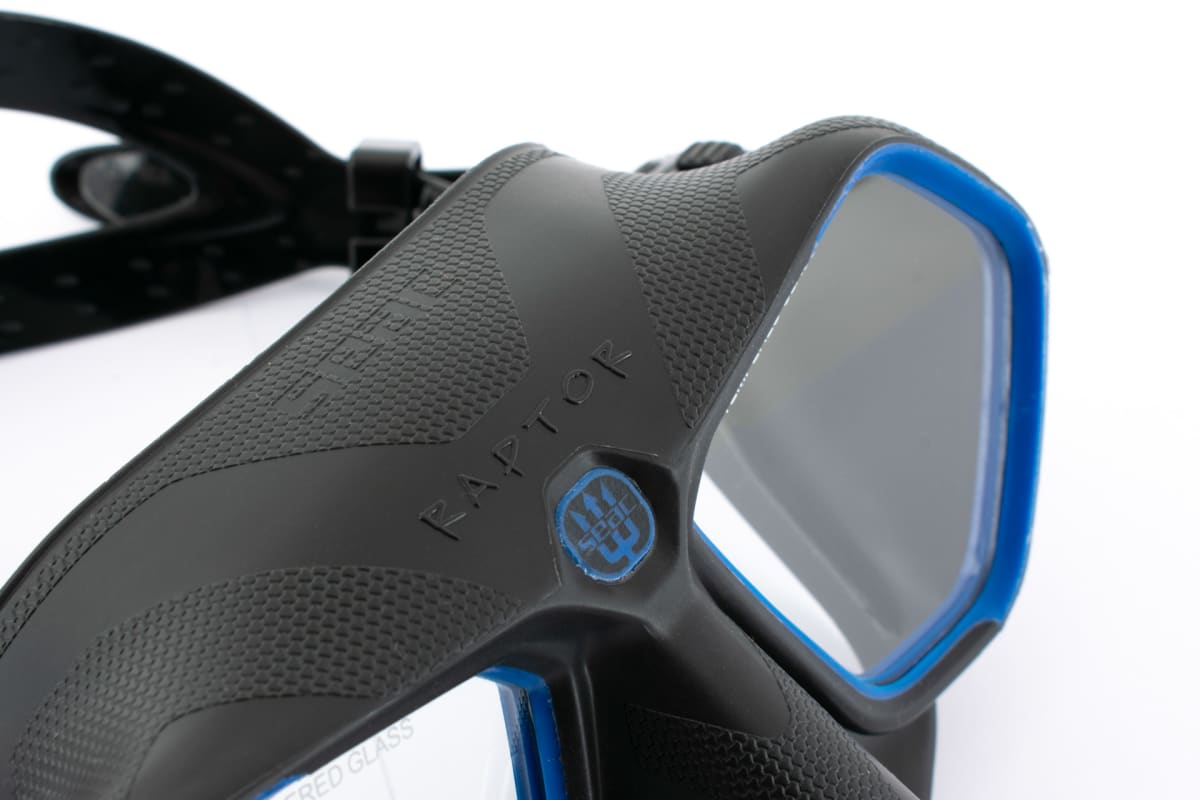 Seac Máscara Raptor / Negro - Azul6