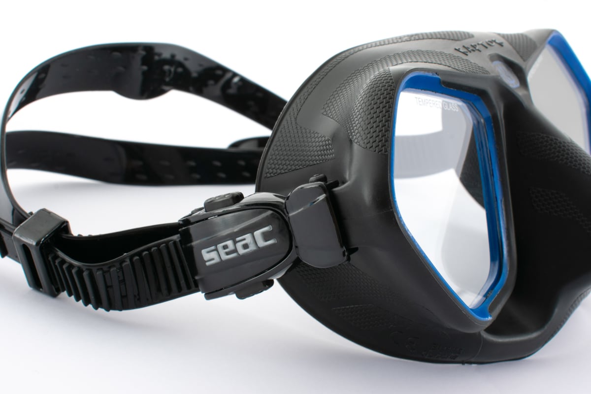 Seac Máscara Raptor / Negro - Azul5