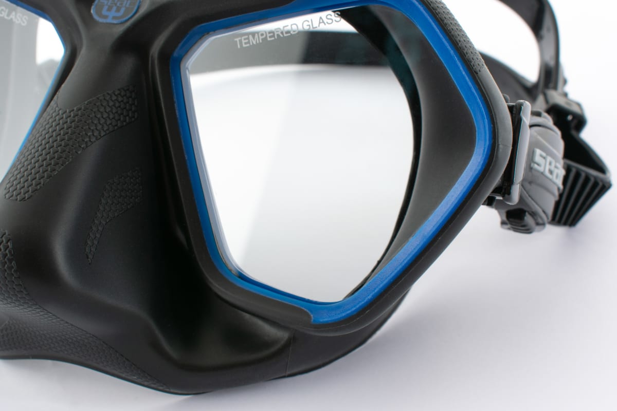 Seac Máscara Raptor / Negro - Azul4