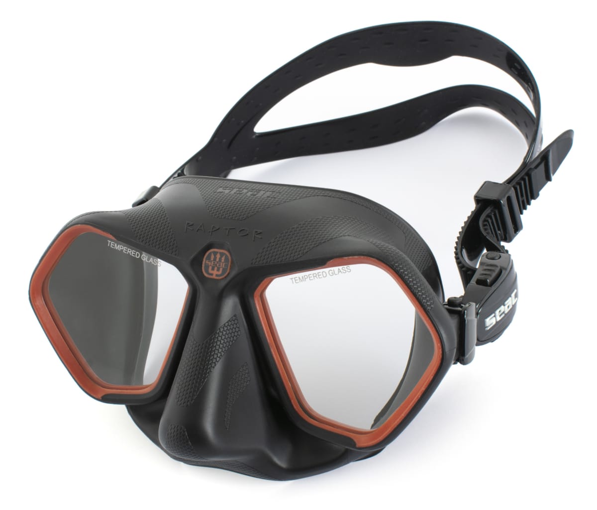 Seac Máscara Raptor / Negro - Rojo3