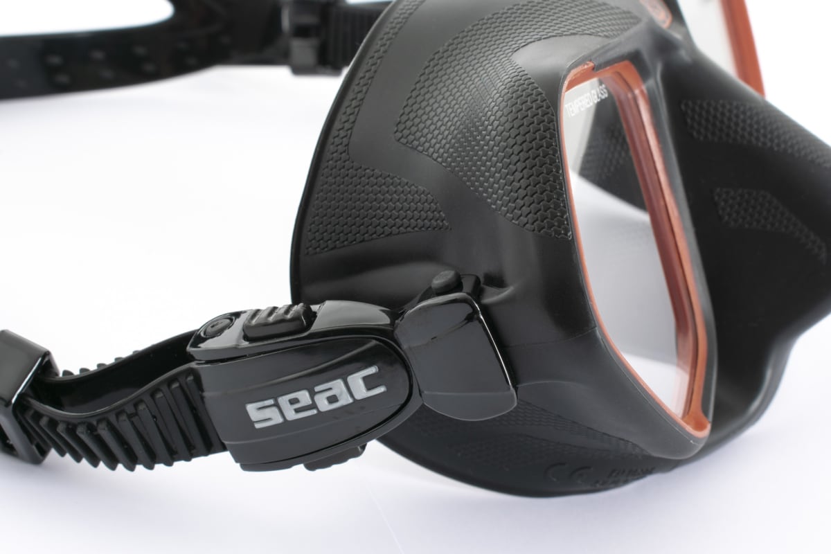 Seac Máscara Raptor / Negro - Rojo6