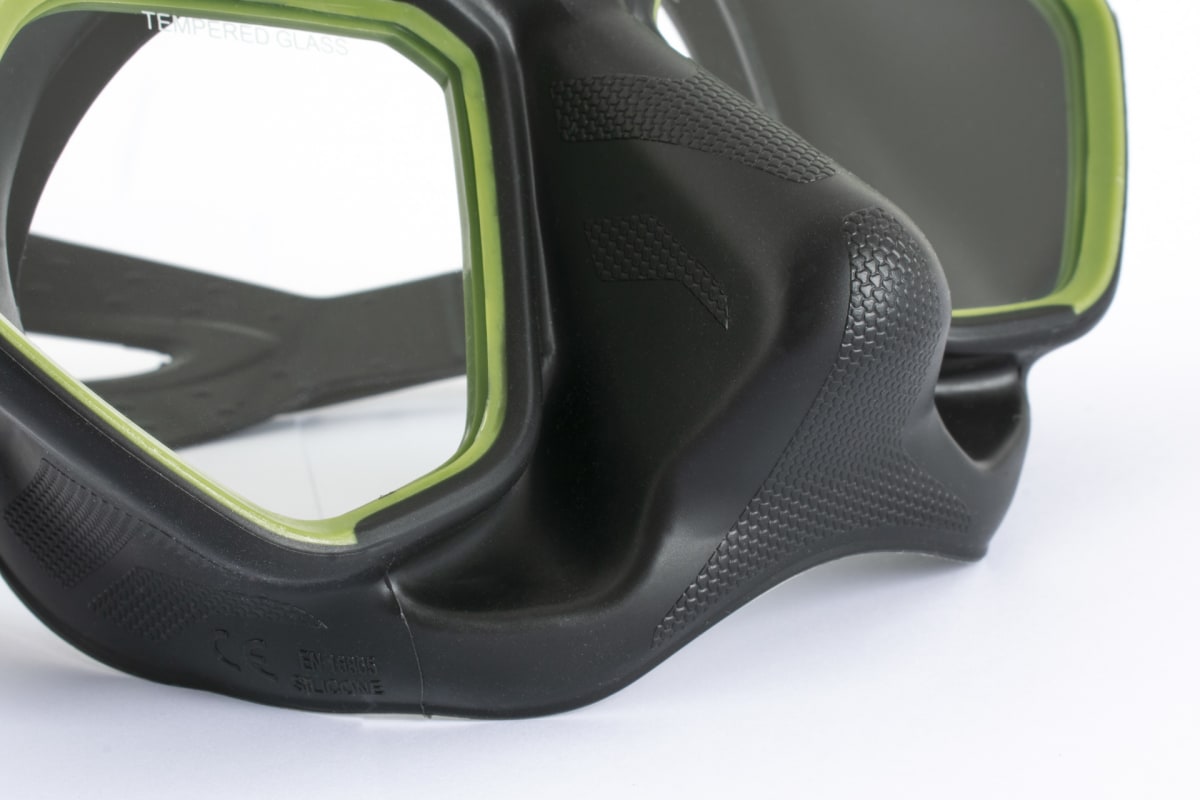 Seac Máscara Raptor / Negro - Verde6