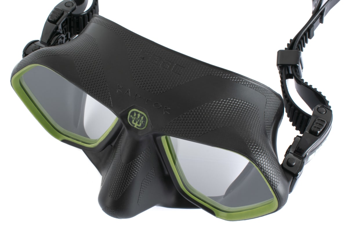 Seac Máscara Raptor / Negro - Verde8