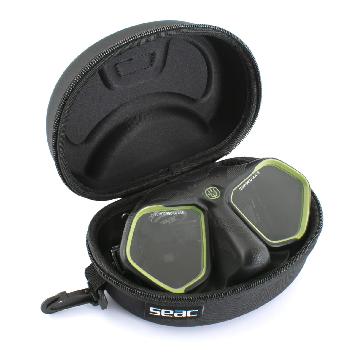 Seac Máscara Raptor / Negro - Verde10