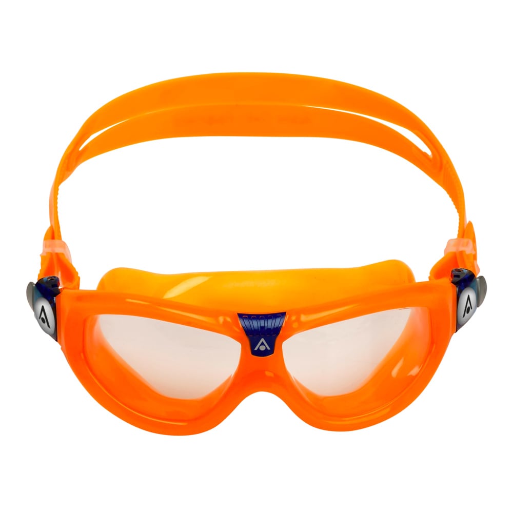 Aquasphere Máscara Seal Kid / Naranja - Azul / Clear1
