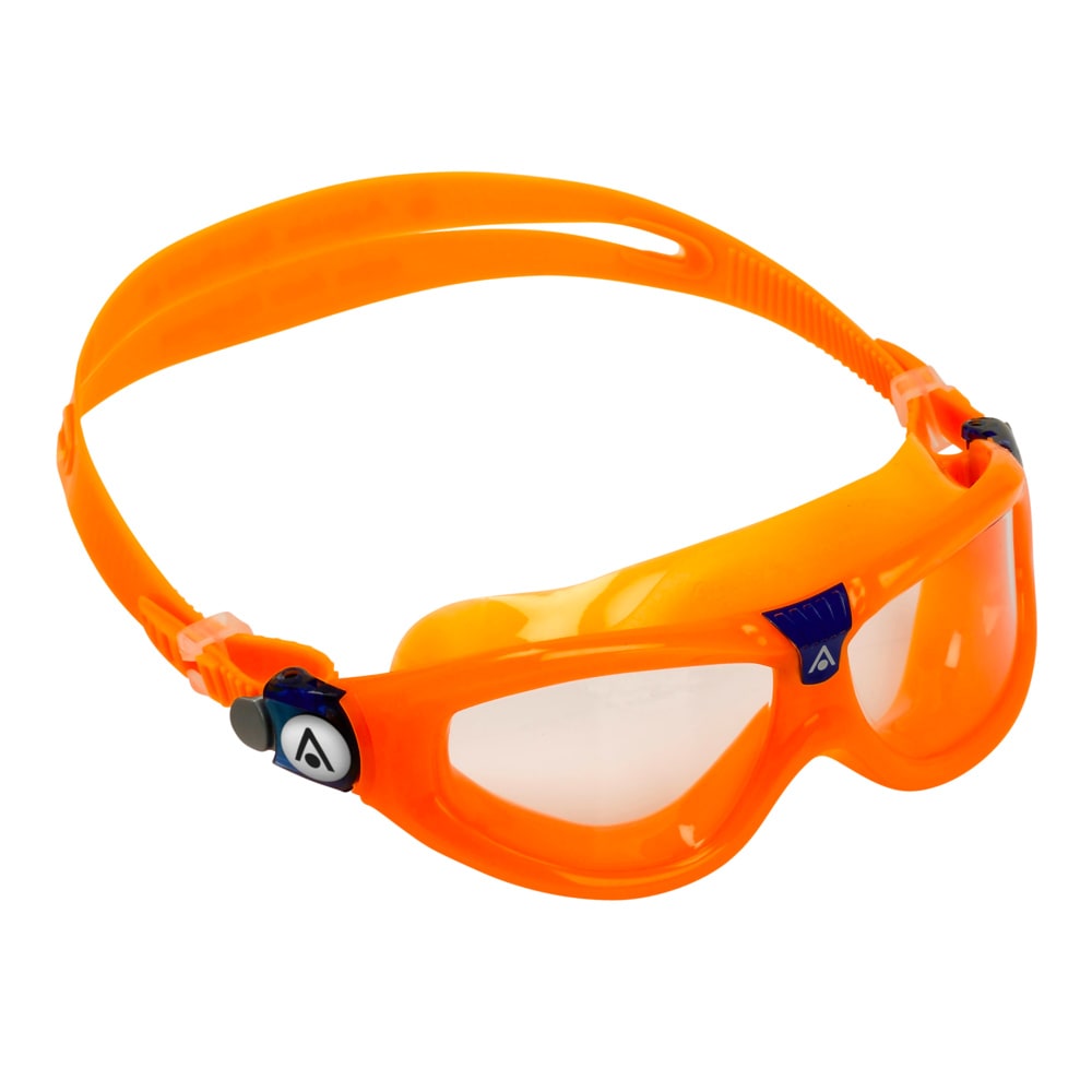 Aquasphere Máscara Seal Kid / Naranja - Azul / Clear3