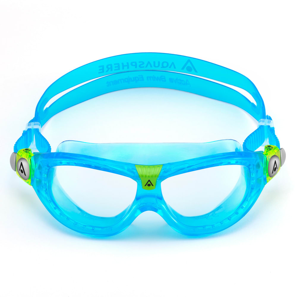 Aquasphere Máscara Seal Kid / Celeste - Verde / Clear1