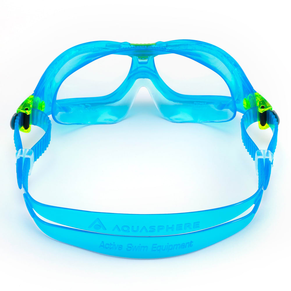 Aquasphere Máscara Seal Kid / Celeste - Verde / Clear5