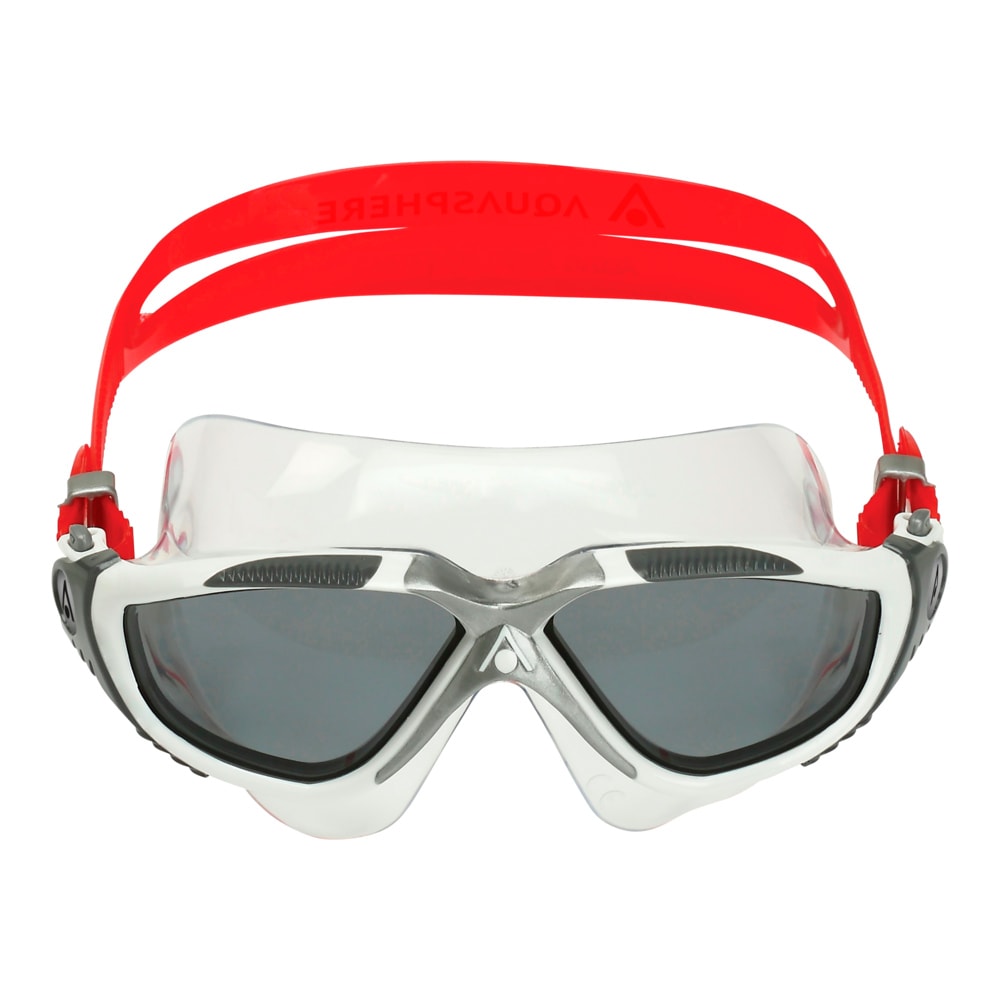 Aquasphere Máscara Vista / Blanco - Rojo / Smoke2