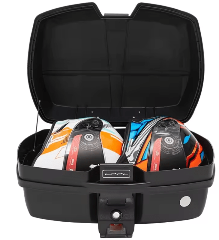 CAJUELA DE PLASTICO JDR NEGRO 55LT