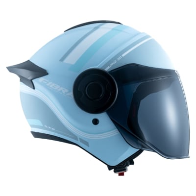 CASCO ABIERTO FIBRA ONE BIT STREAM LANDER PASTEL AZUL MATE