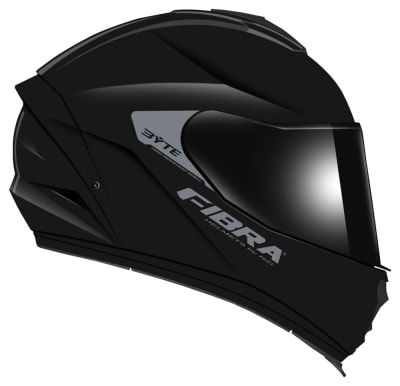 CASCO INTEGRAL FIBRA BYTE STREAM NEGRO MATE
