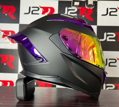 CASCO INTEGRAL LOGAN K1 SAFIRO LILA