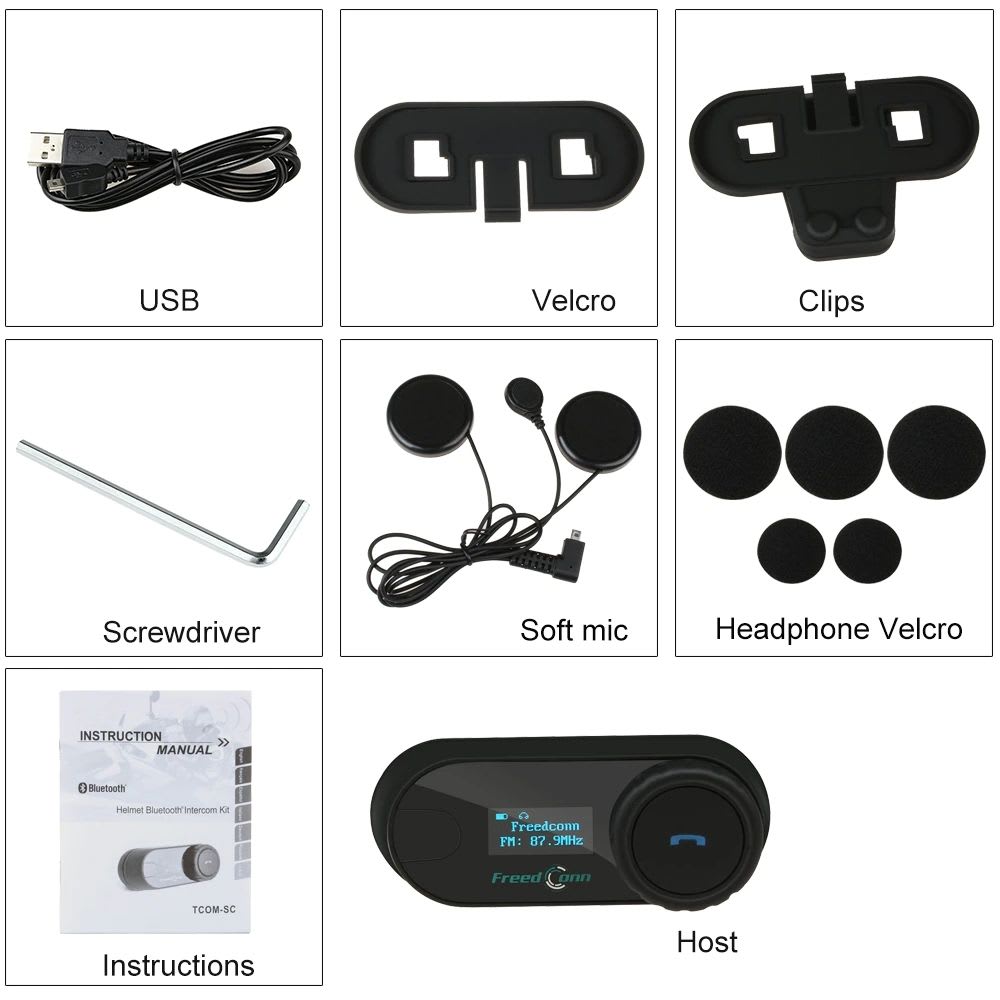 INTERCOMUNICADOR TCOM AZUL CON PANTALLA5