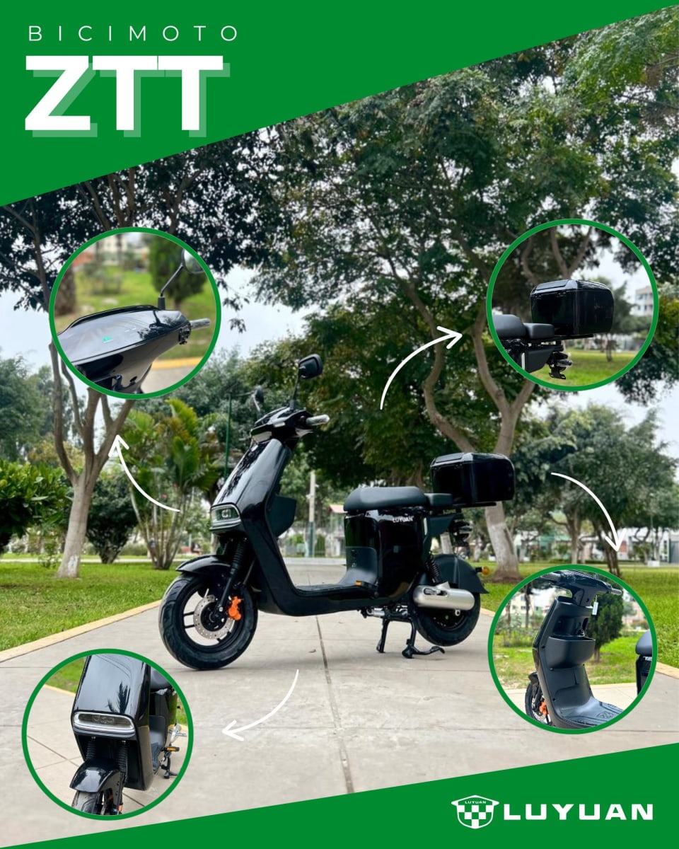 BICIMOTO ELECTRICA LUYUAN ZTT7