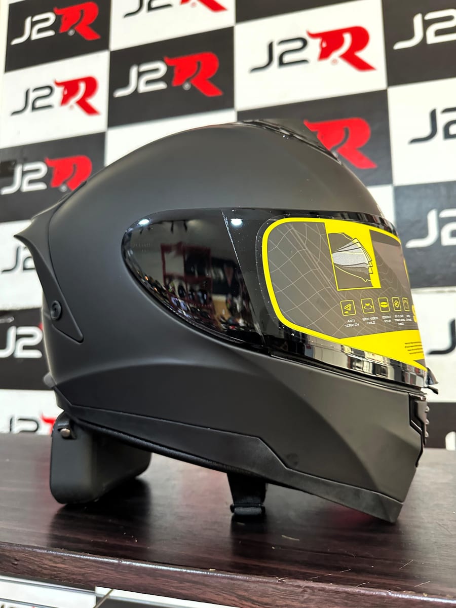 CASCO INTEGRAL SOMAN RACER CON LUZ LED TRASERA1