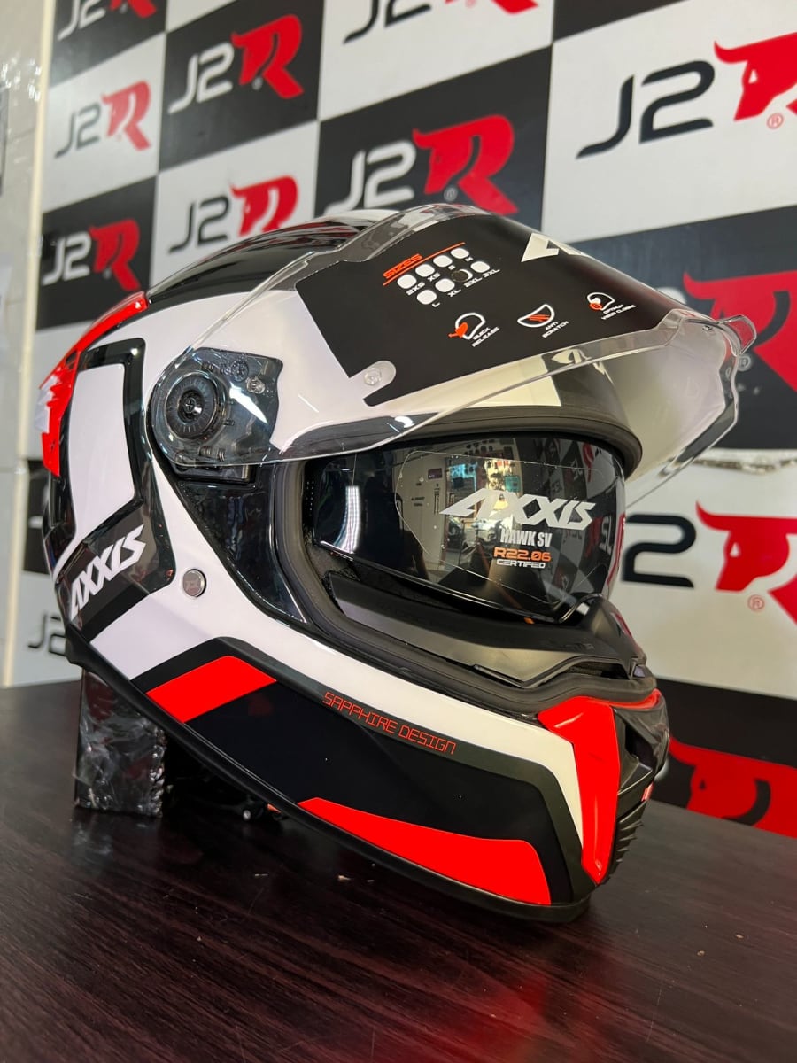 CASCO INTEGRAL AXXIS HAWK SV SAPHIRE BLANCO BRILLO2