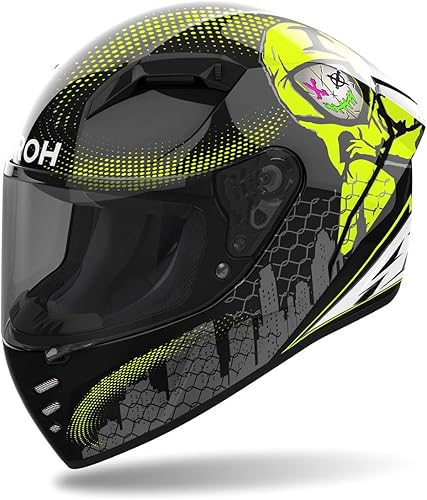 CASCO INTEGRAL AIROH CONNOR GAMER BRILLO1