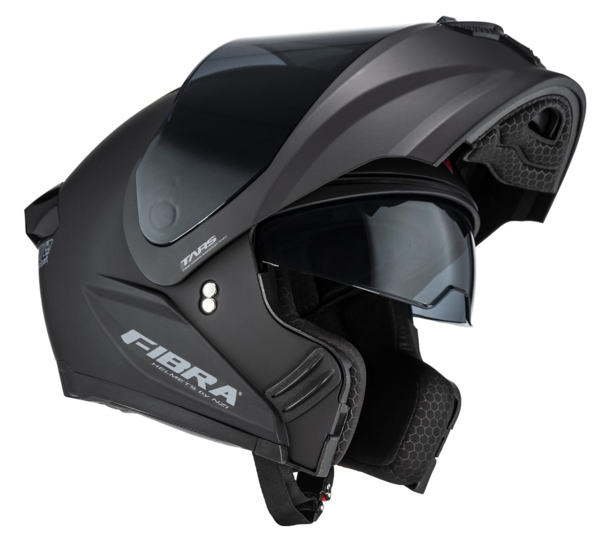 CASCO ABATIBLE FIBRA ATTO DUO NEGRO MATE2