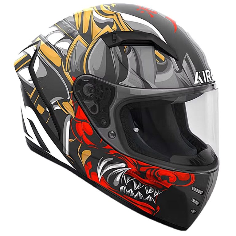 CASCO INTEGRAL AIROH CONNOR SAMURAI3
