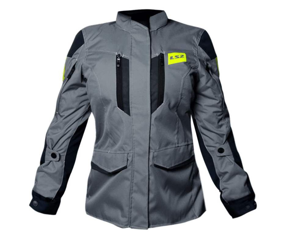 CASACA LS2 METROPOLIS MUJER TITANEO/AMARILLO1