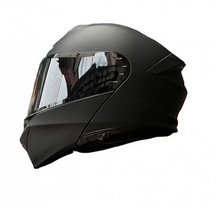CASCO ABATIBLE LOGAN K10 NEGRO MATE1