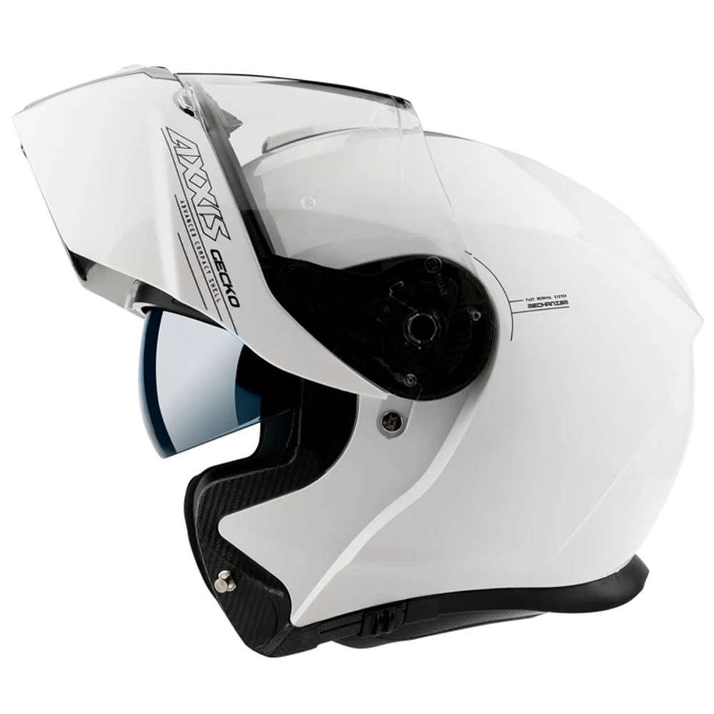 CASCO ABATIBLE AXXIS GECKO BLANCO PERLA4
