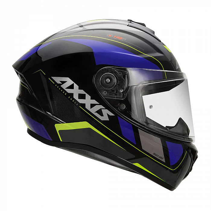 CASCO INTEGRAL AXXIS DRAKEN SHELL AZUL/NEGRO/AMARILLO1