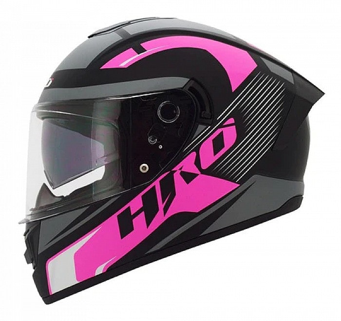 CASCO INTEGRAL HRO STROBER ROSADO/GRIS/NEGRO1