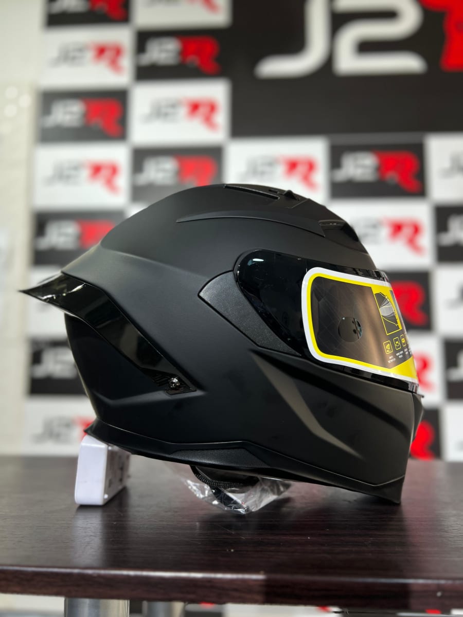 CASCO INTEGRAL LOGAN K1 NEGRO MATE1