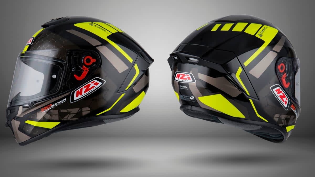 CASCO INTEGRAL NZI TRENDY OVERTAKING NEGRO AMARILLO ATRANCITA BRILLO3