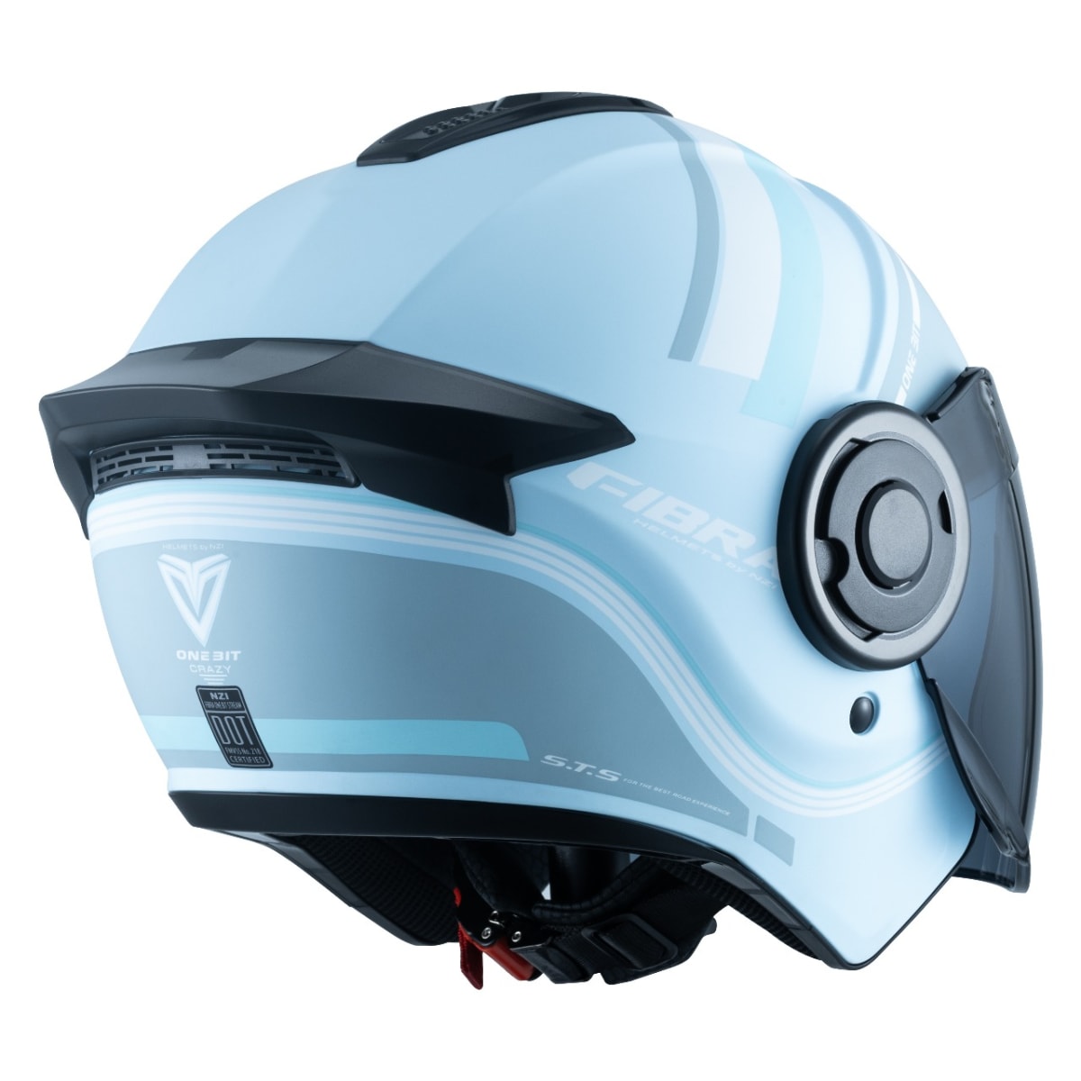 CASCO ABIERTO FIBRA ONE BIT STREAM LANDER PASTEL AZUL MATE3