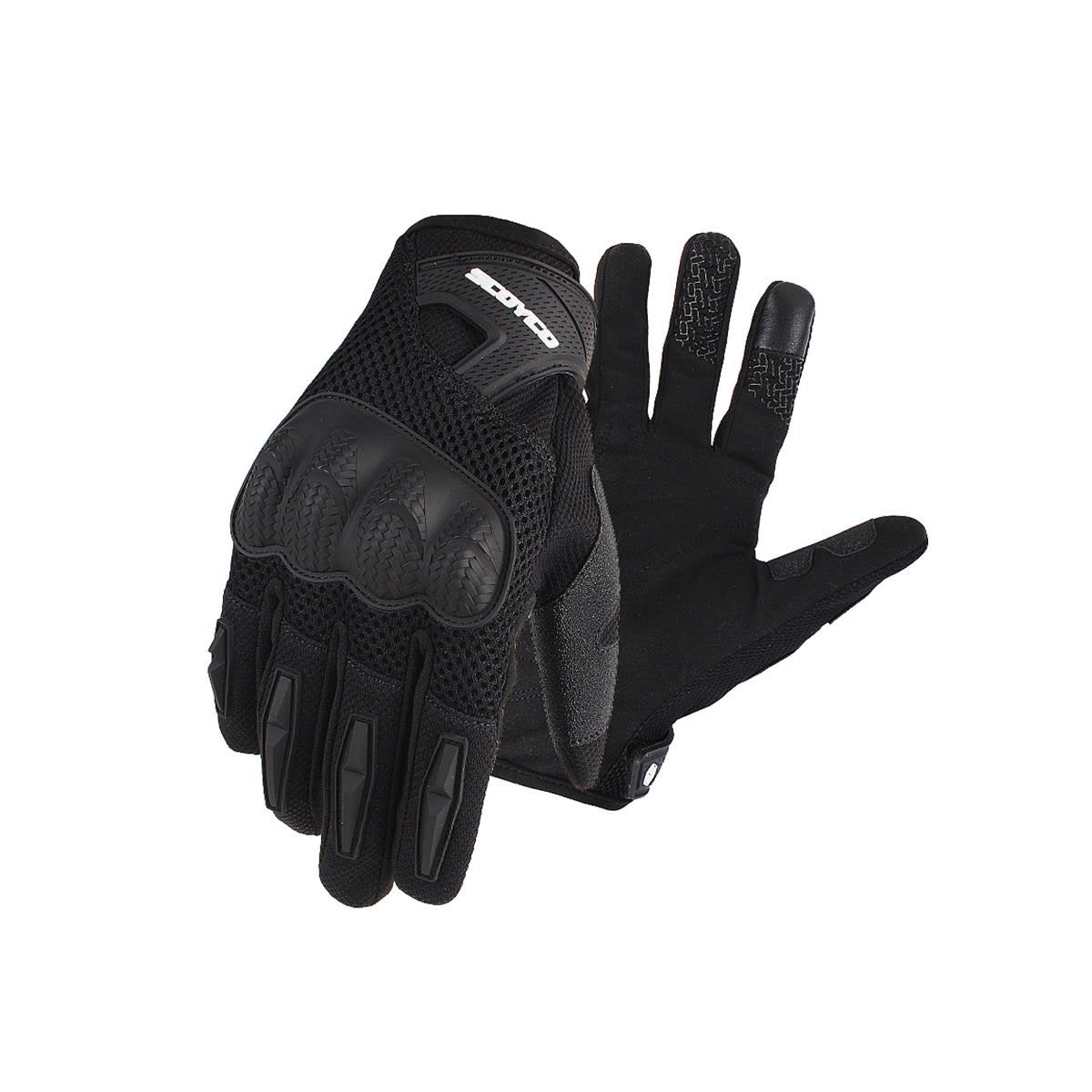 GUANTES SCOYCO MC58-2 NEGRO REFORZADO2