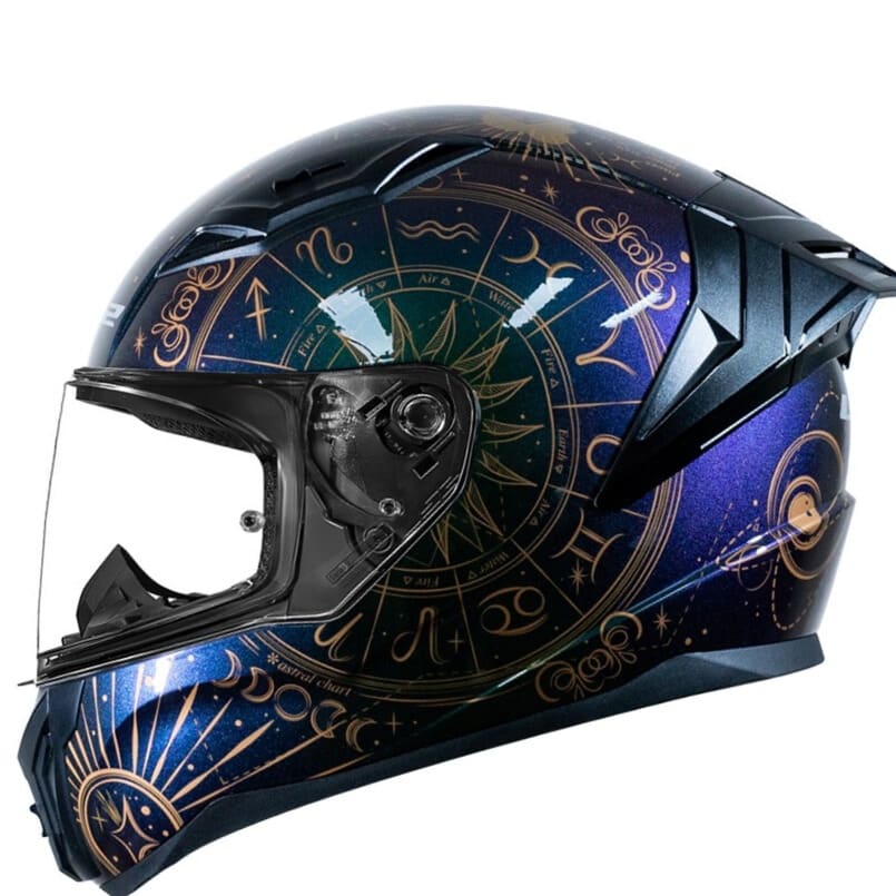 CASCO INTEGRAL LS2 FF810 ASTROS CHAMALEON DORADO1