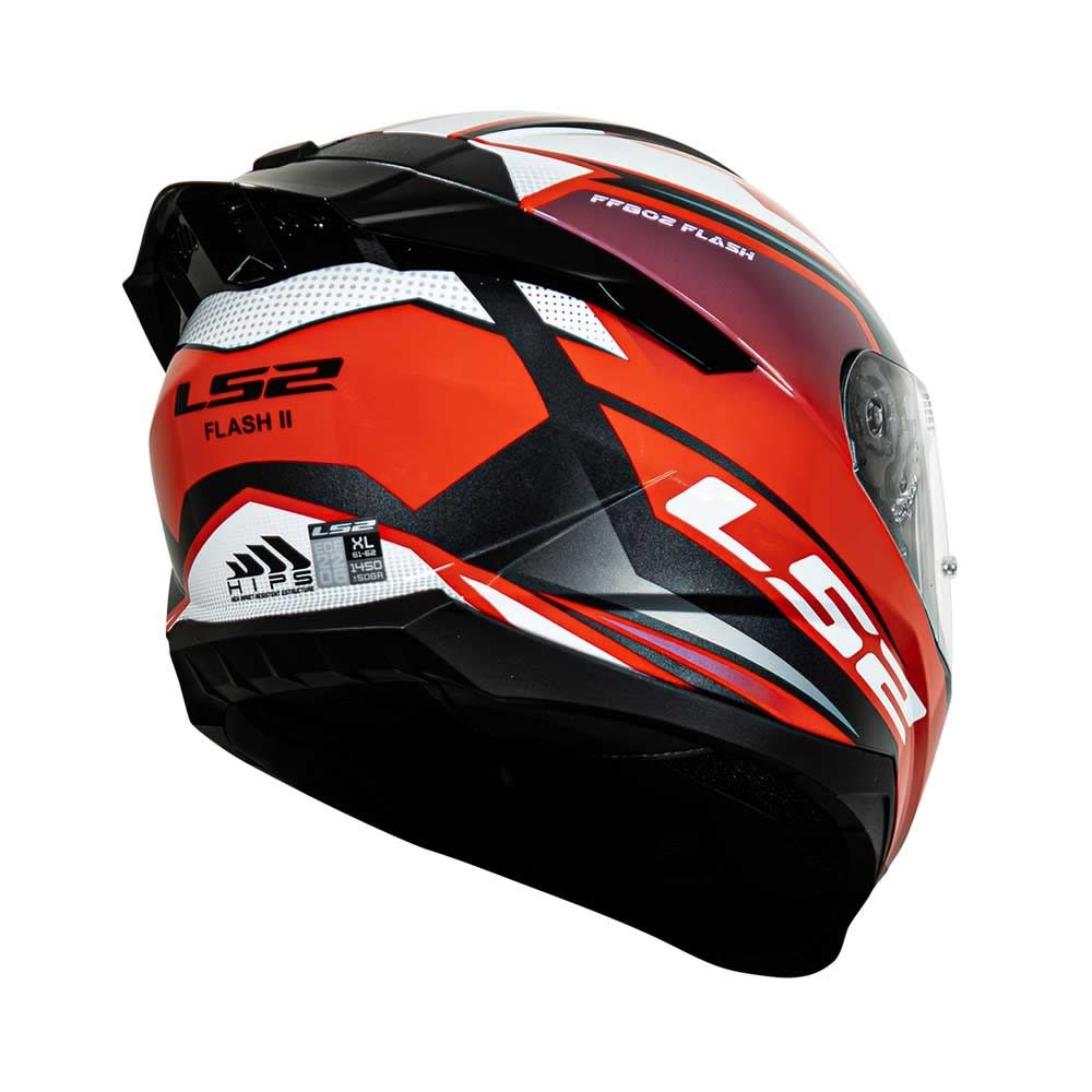 CASCO INTEGRAL LS2 FF802 IMPACT ROJO/BLANCO - VISOR FOTOCROMATICO3