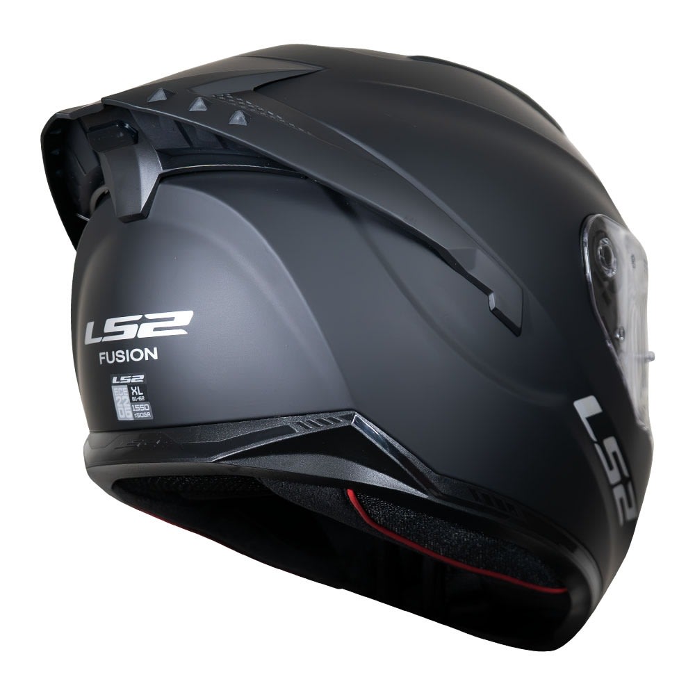 CASCO INTEGRAL LS2 FF806 SOLID NEGRO MATE3