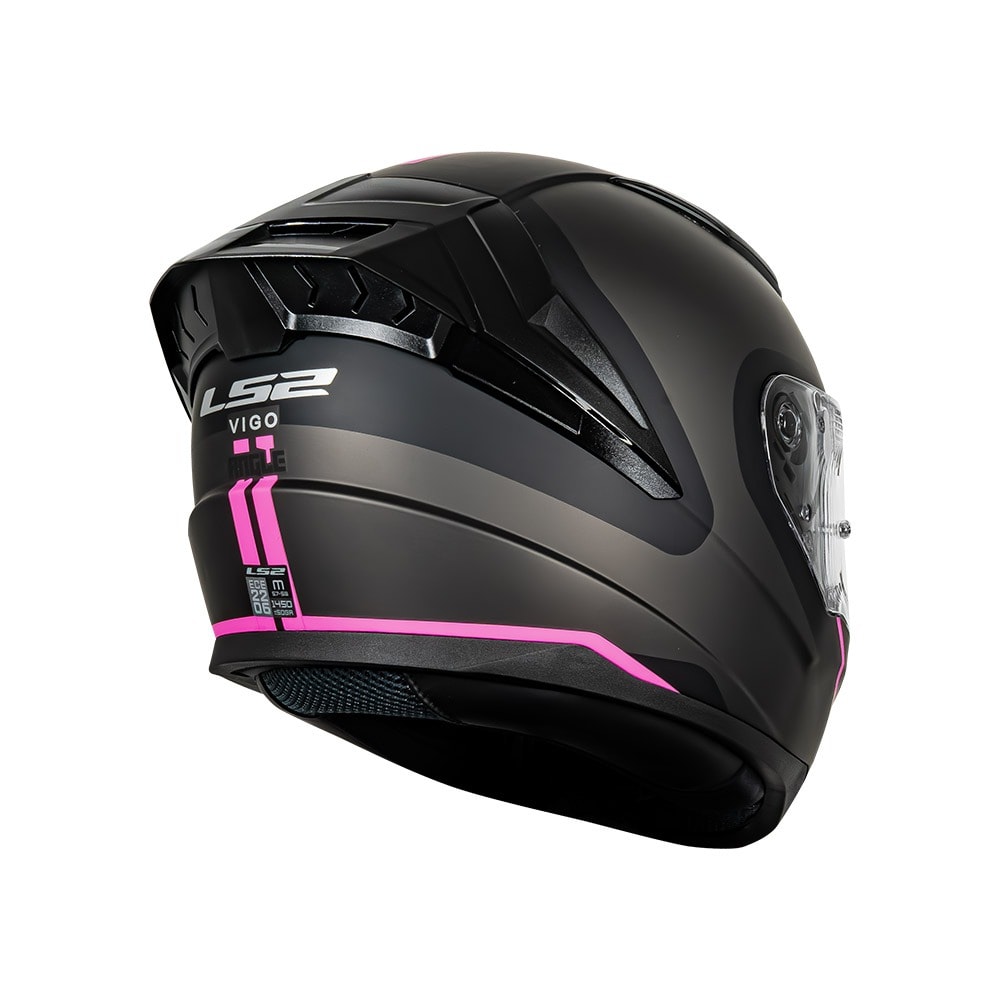 CASCO INTEGRAL LS2 FF810 ANGLE FUCSIA / NEGRO3