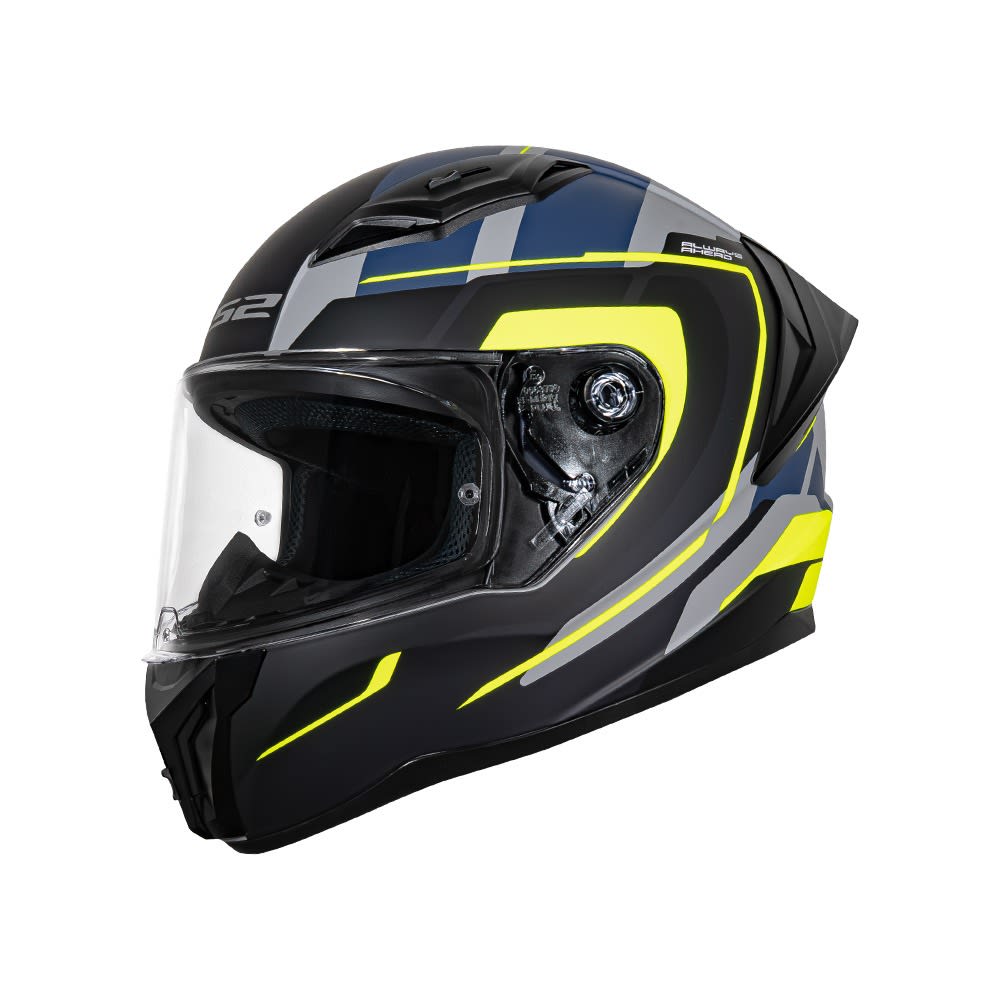 CASCO INTEGRAL LS2 FF810 FOKUS NEON / GRIS2