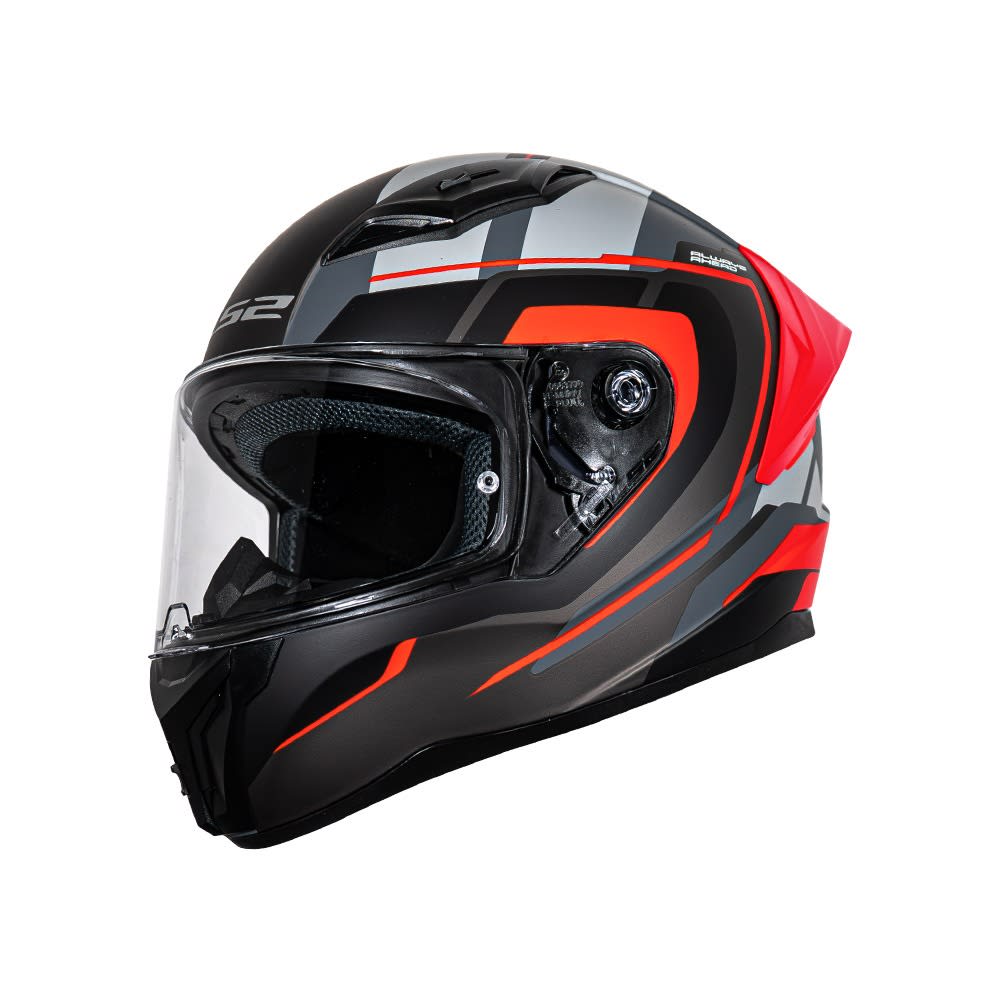 CASCO INTEGRAL LS2 FF810 FOKUS ROJO / GRIS2