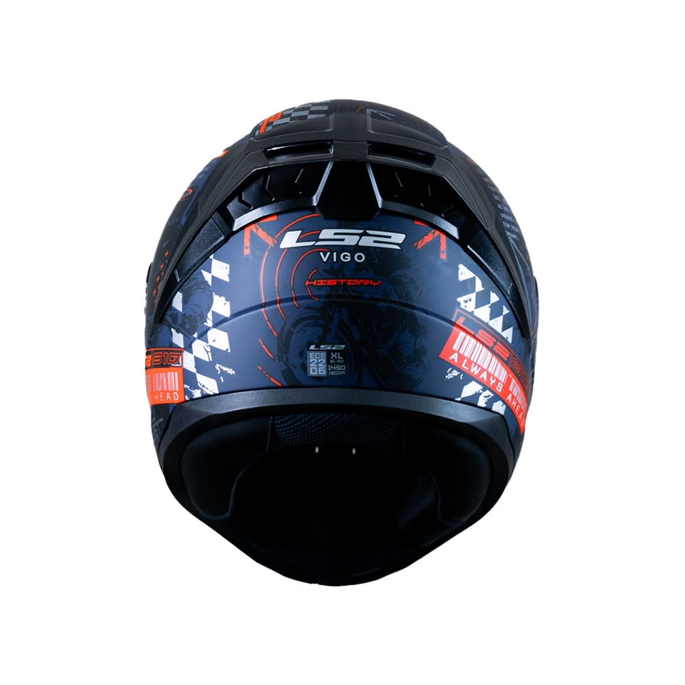 CASCO INTEGRAL LS2 FF810 HISTORY AZUL MATE/ROJO3
