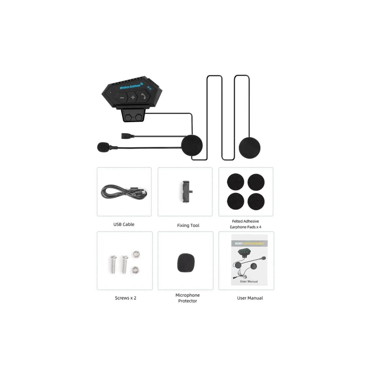 INTERCOMUNICADOR BLUETOOH BASICO3