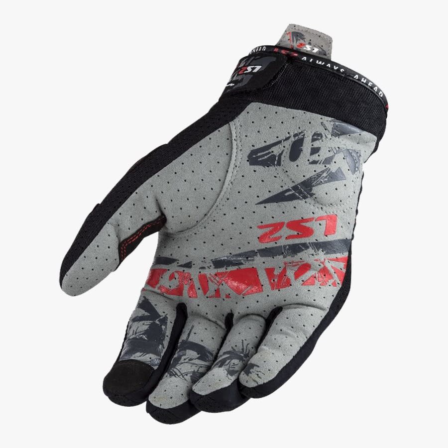 GUANTES LS2 CHAKI HOMBRE NEGRO3