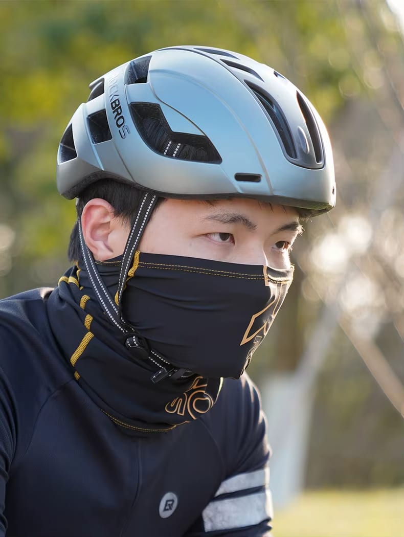 BANDANA ROCKBROS CON DISEÑO AMARILLO LF80513