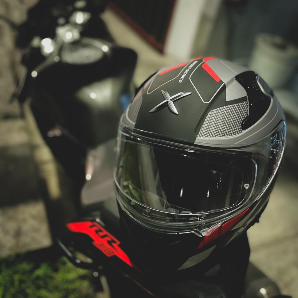 CASCO INTEGRAL AXOR APEX TURBINE ROJO4