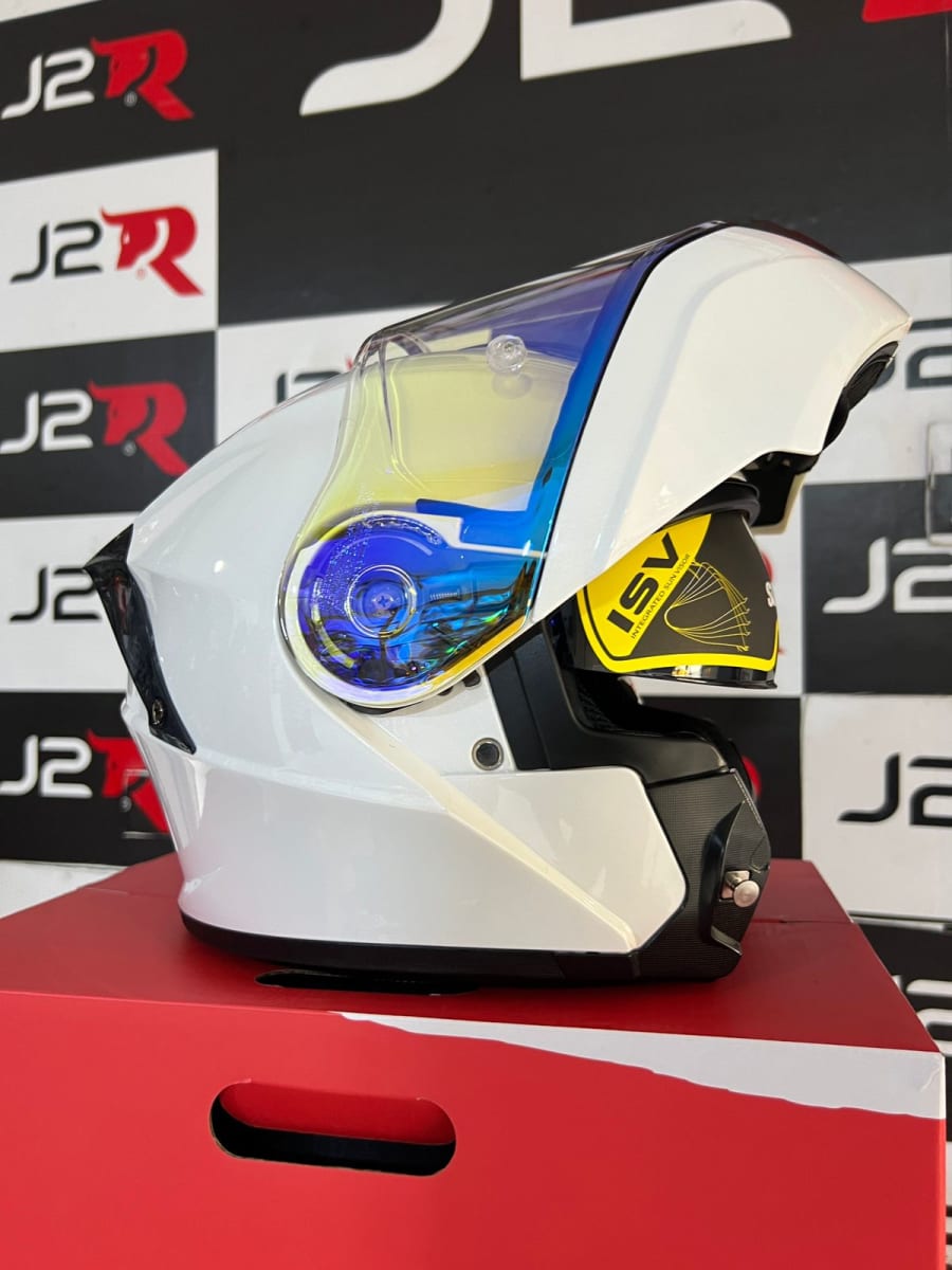 CASCO ABATIBLE SOMAN BLANCO PERLADO VISOR AMPLIO4