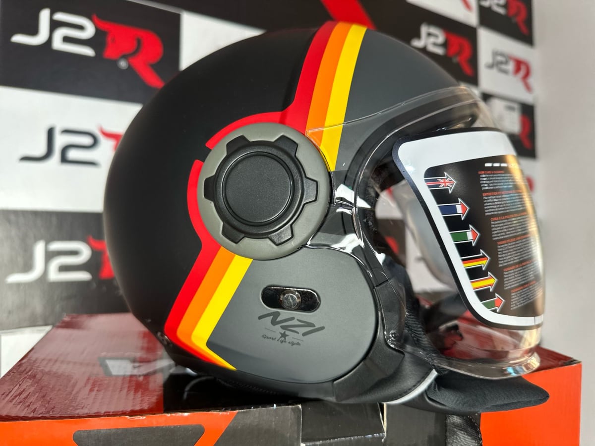 CASCO ABIERTO NZI RINGWAY DUO SKYLINE BLACK ANTRACITE MATT6