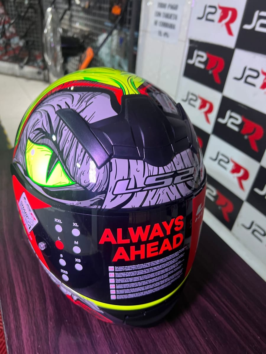 CASCO INTEGRAL LS2 NS352 FIZZLE AMARILLO2