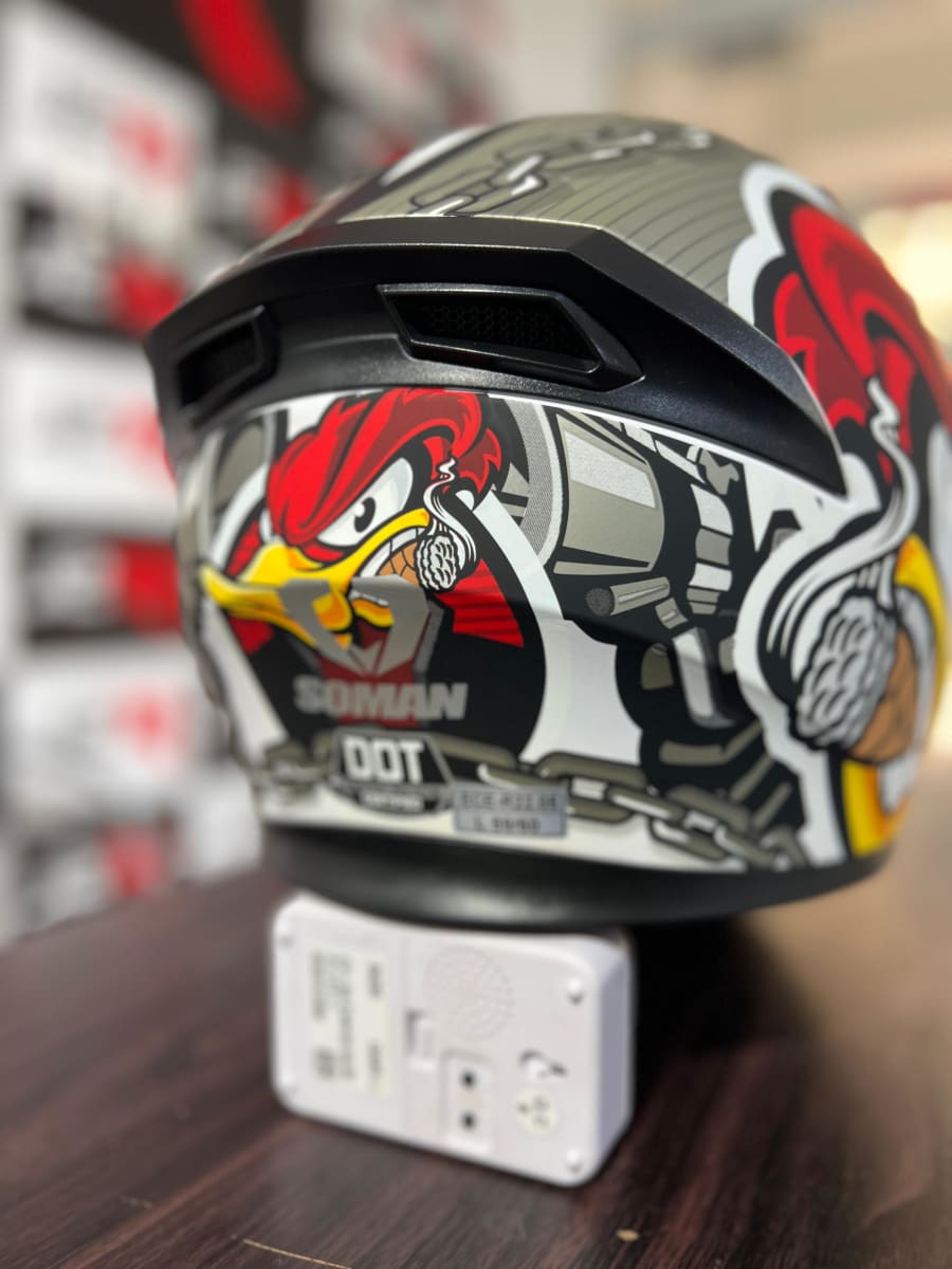 CASCO INTEGRAL SOMAN BAD DUCK4